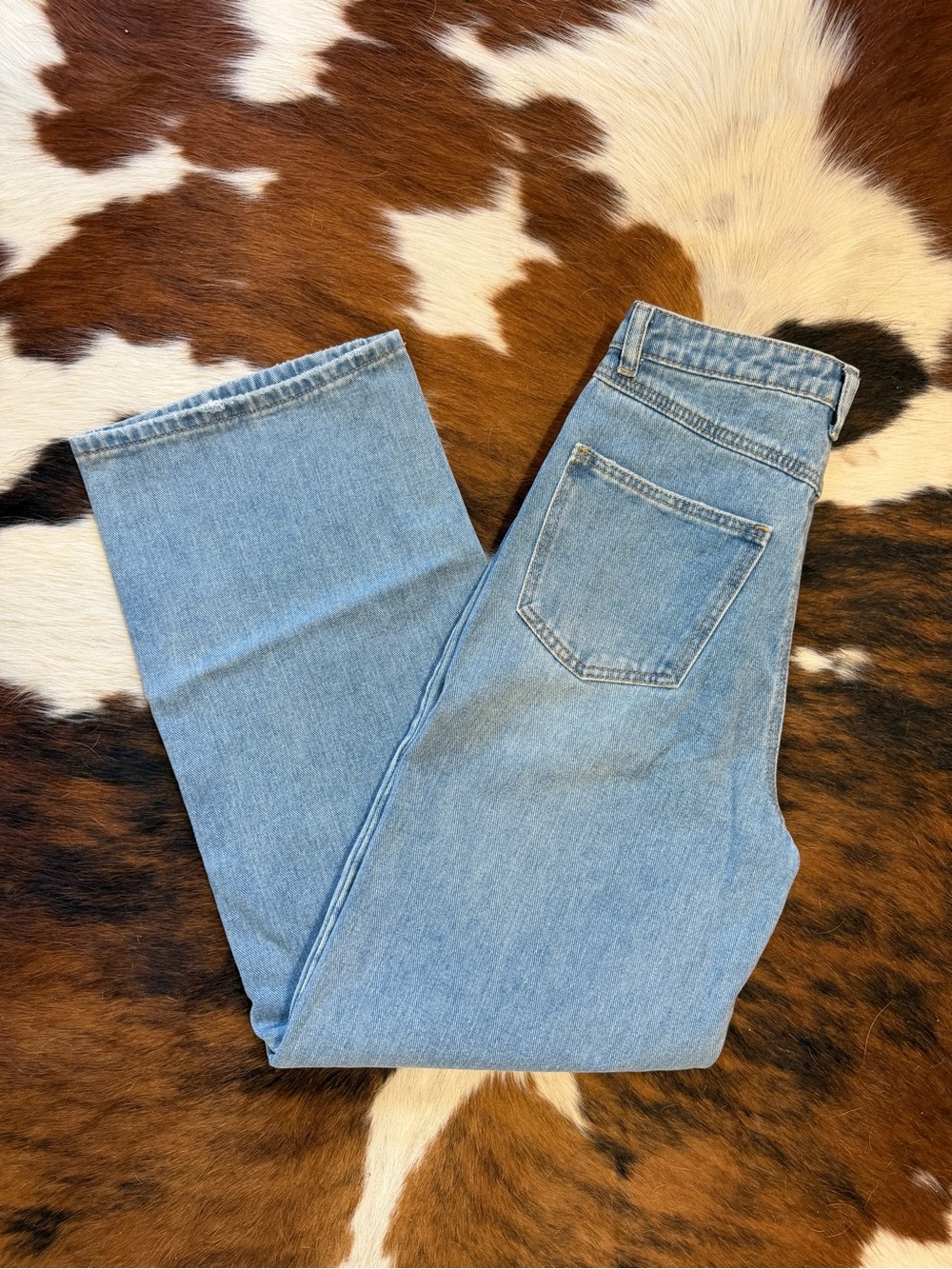 High Waisted Boyfriend Fit Jeans